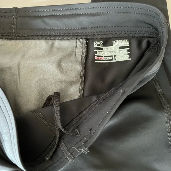 Under Armour Black Running Tights - Picture 10 of 11